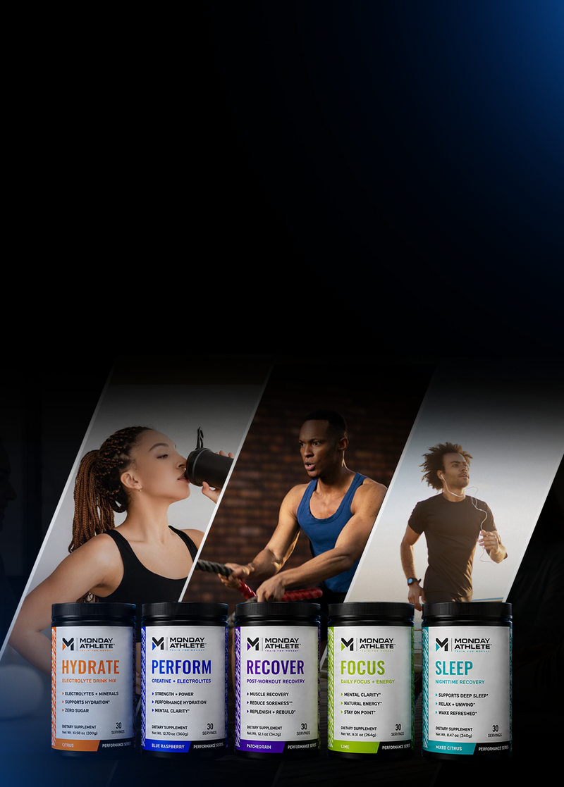 TRAIN FOR MONDAY. PERFORM EVERY DAY.
